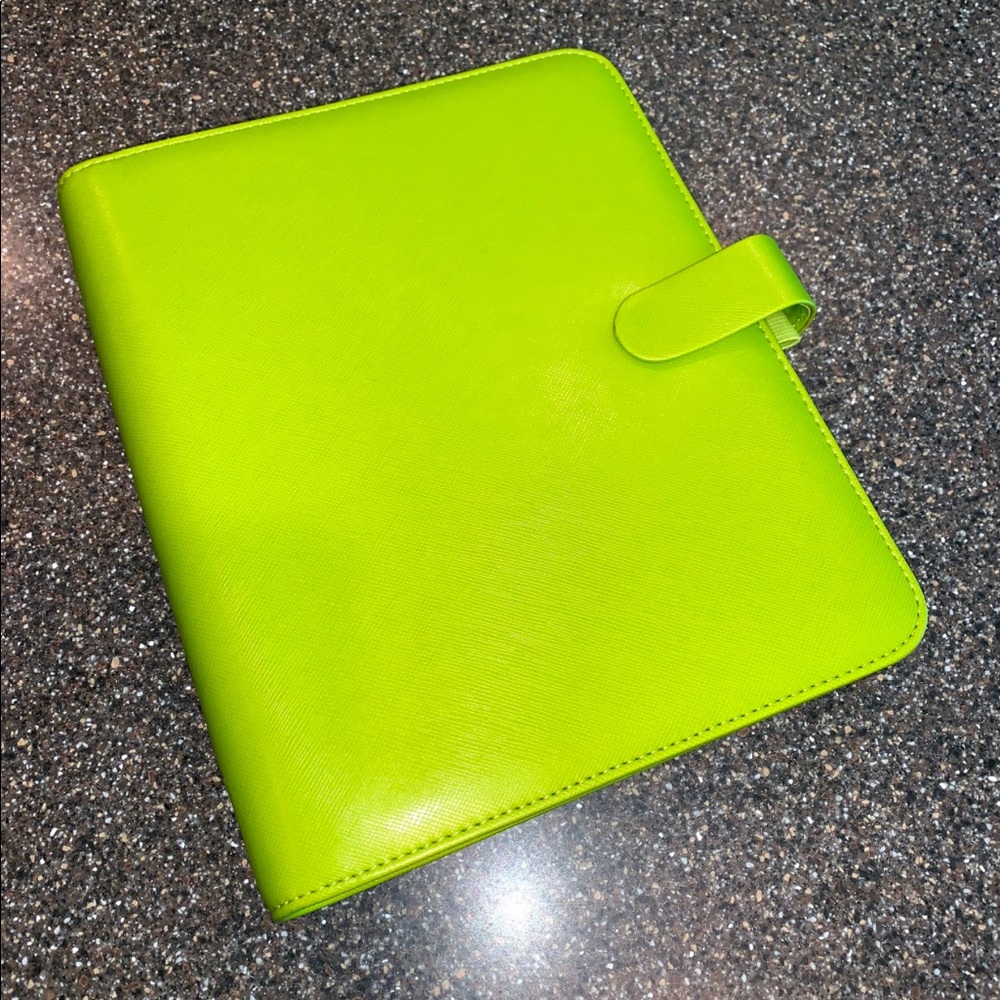 A5 Filofax Lime